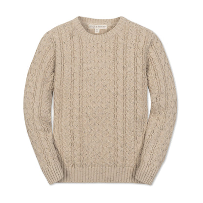 Boys Organic Fisherman Sweater