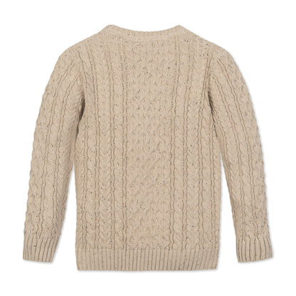 Boys Organic Fisherman Sweater