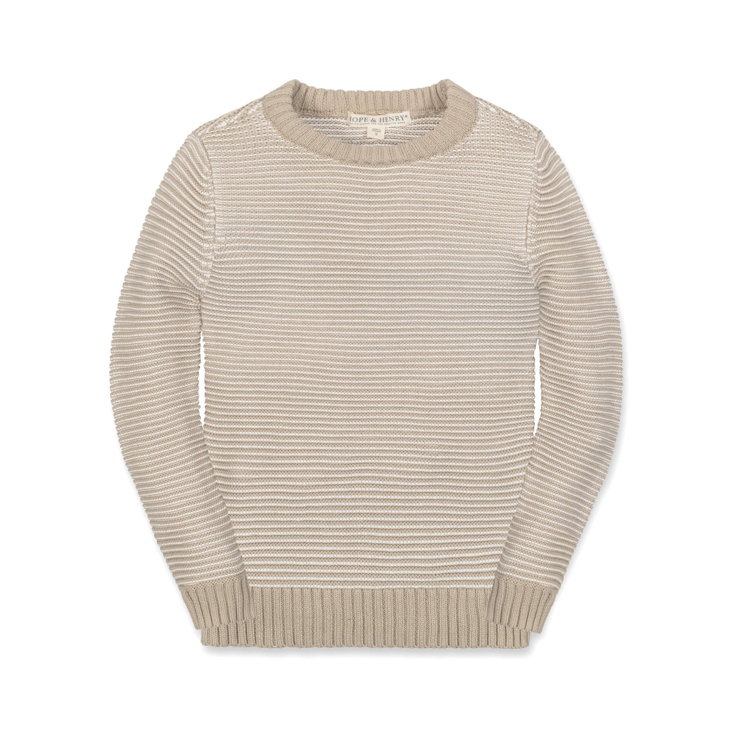 Boys Organic Crewneck Sweater