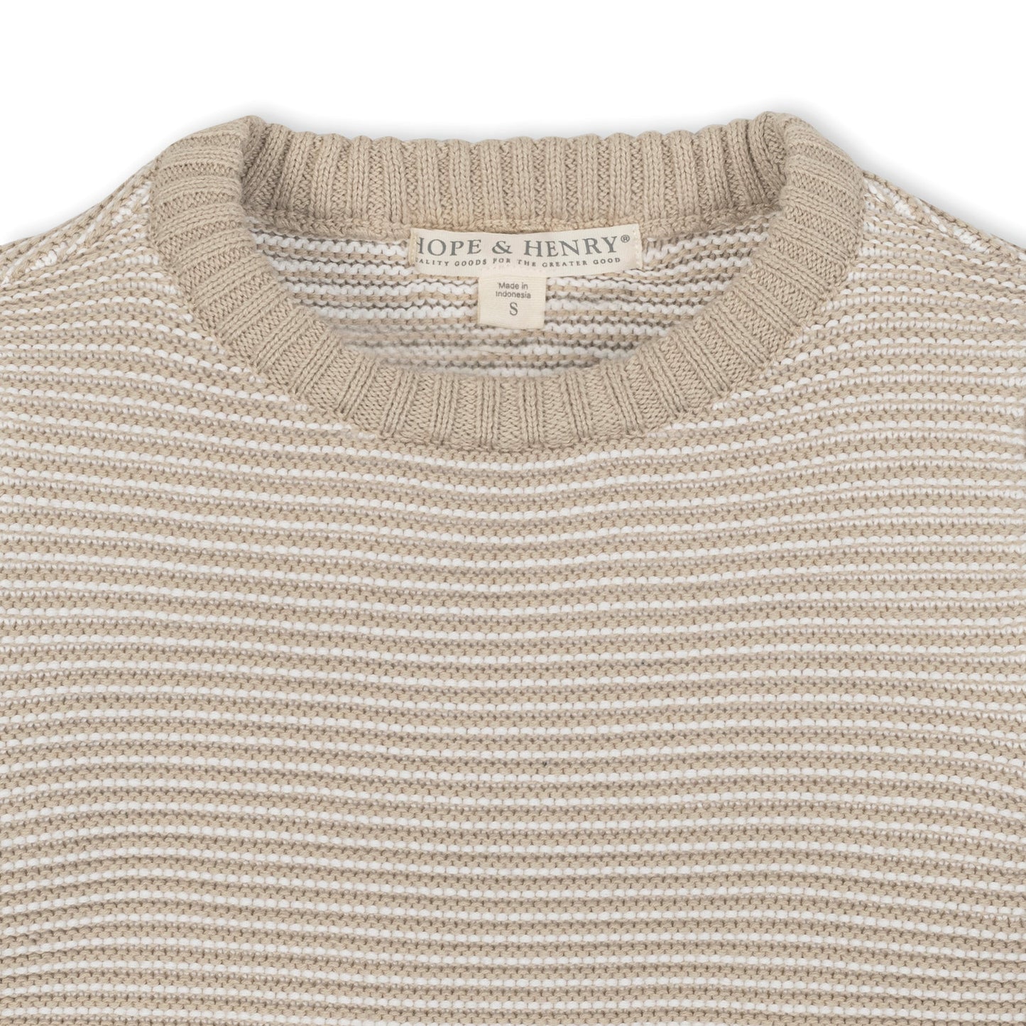 Boys Organic Crewneck Sweater
