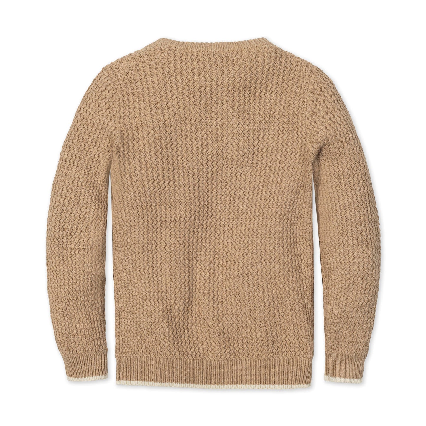 Boys Organic Crewneck Sweater with Buttons
