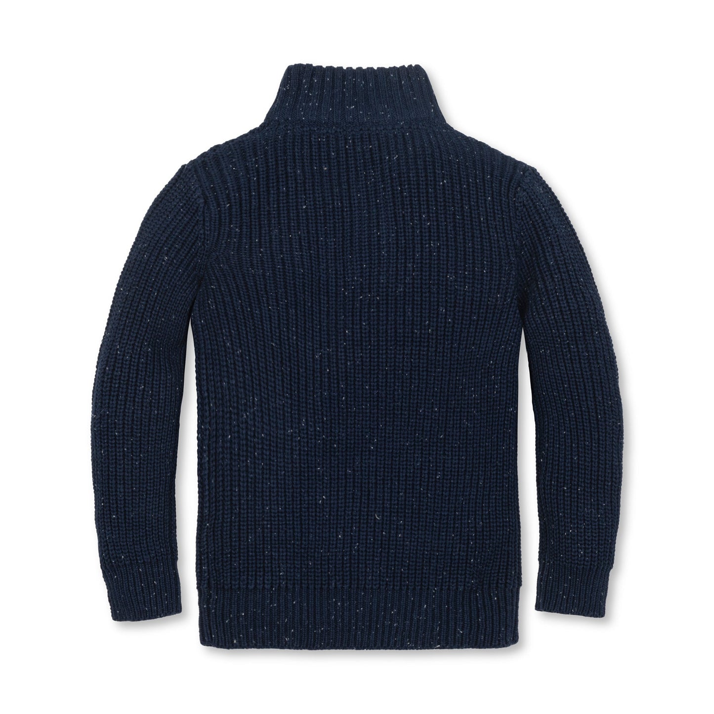 Boys Organic Mock Neck Sweater