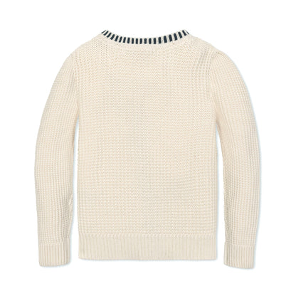 Organic Girls Puff Sleeve Cardigan