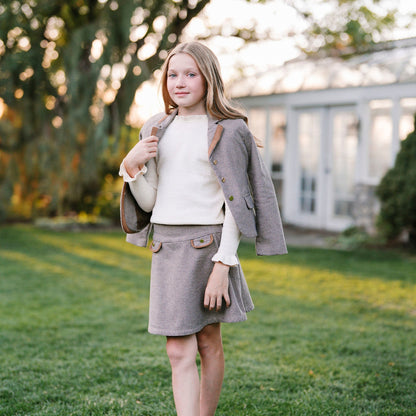 Girls Organic Circle Skirt