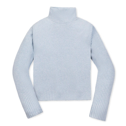Women's Organic Funnel Neck Sweater