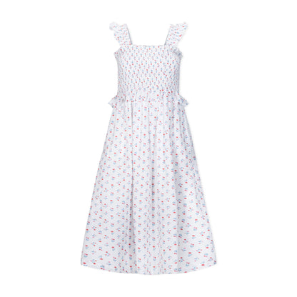 Women's Organic Smocked Sundress