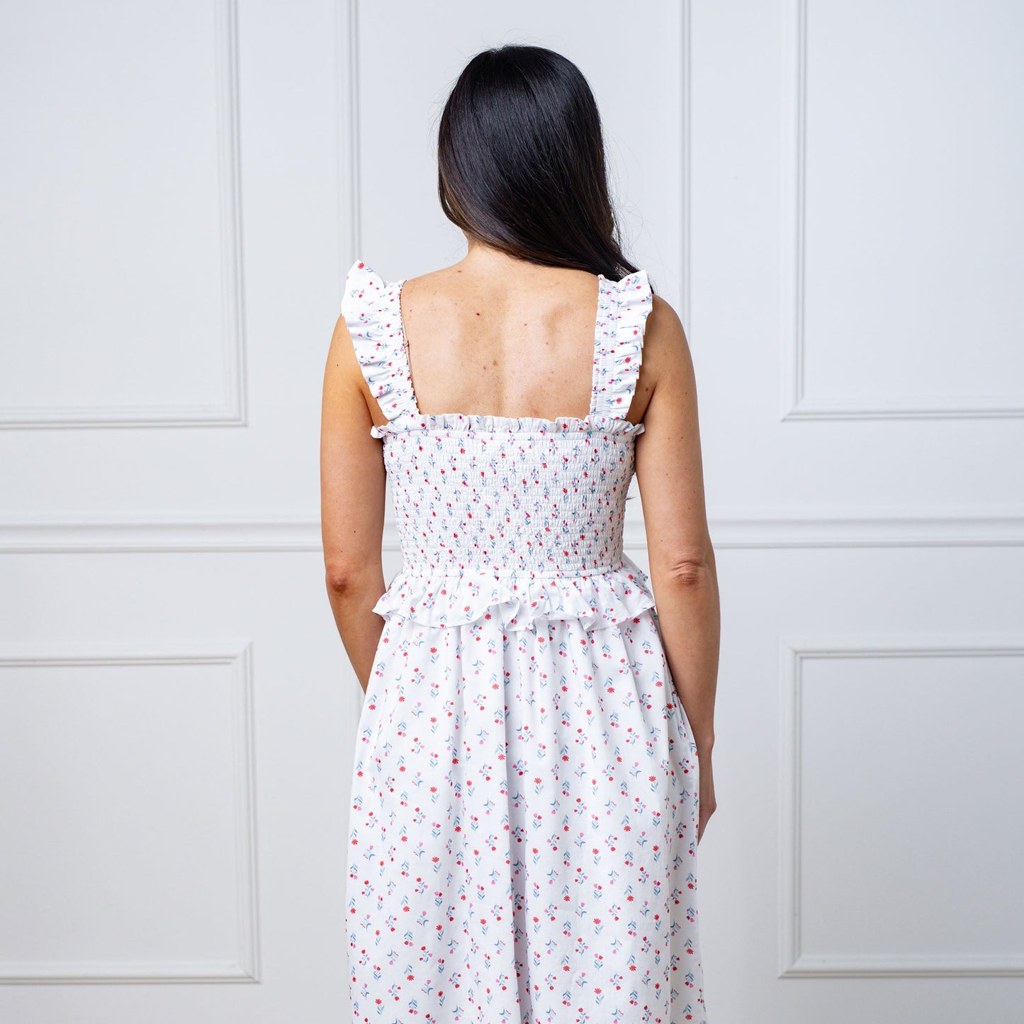 Women's Organic Smocked Sundress