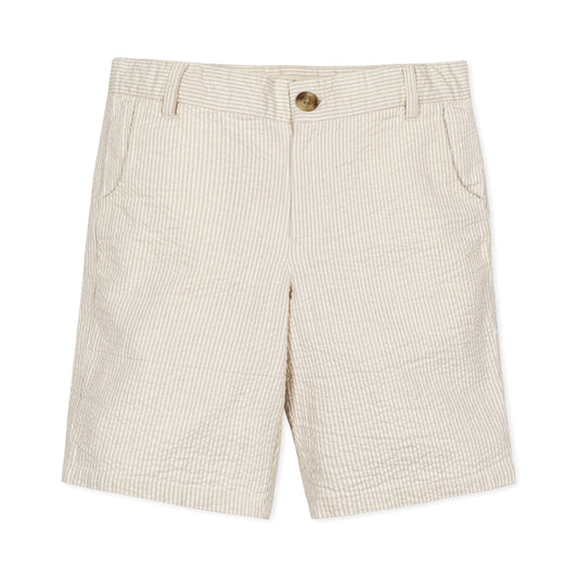 Boys Organic Seersucker Short