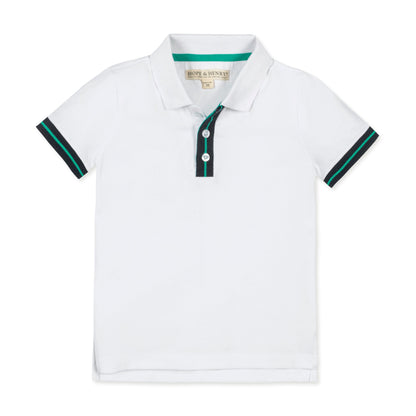 Boys Organic Pique Polo
