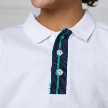 Boys Organic Pique Polo