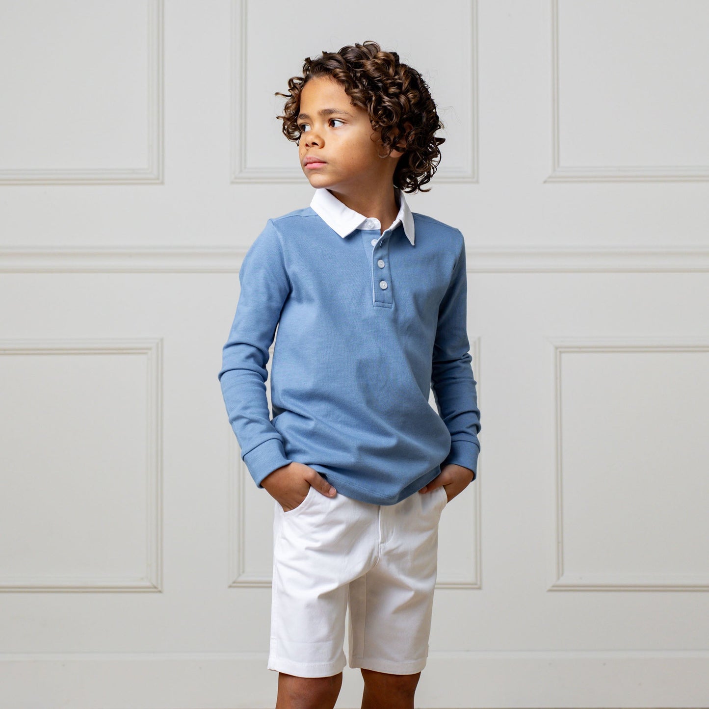 Boys Organic Rugby Shirt