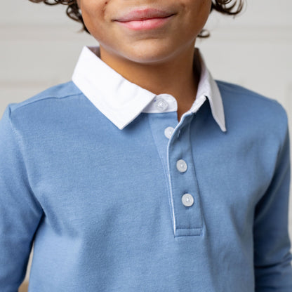 Boys Organic Rugby Shirt