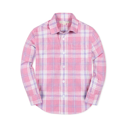 Boys Linen Button Down Shirt