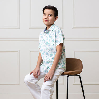 Boys Organic Stretch Twill Chino