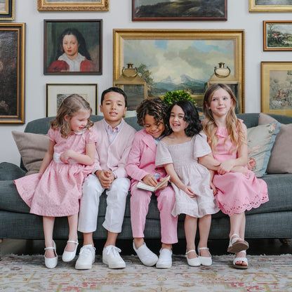 Boys Organic Tipped Cardigan