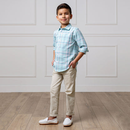 Boys Organic Skinny Stretch Chino