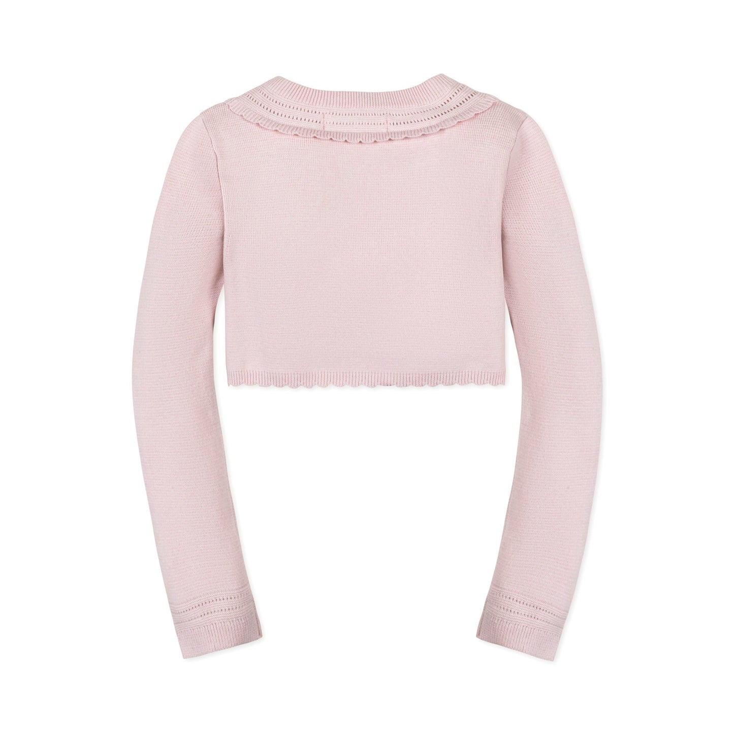 Baby Girl Organic Cropped Special Cardigan