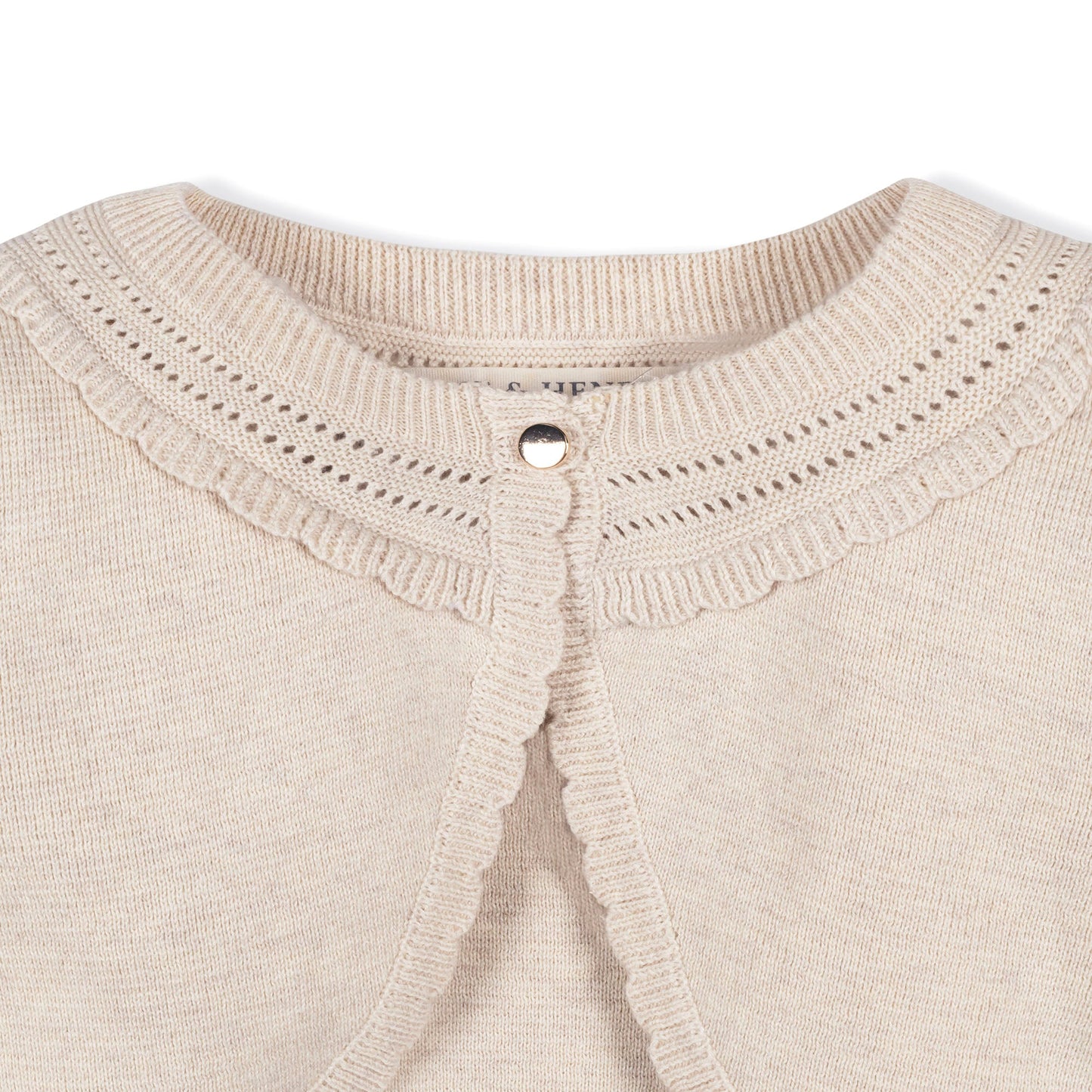 Girls Organic Cropped Special Cardigan