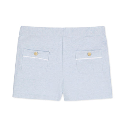 Girls Organic French Terry Pull-On Short