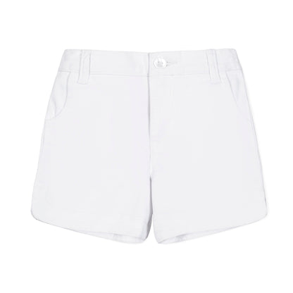 Girls Organic Stretch Chino Short