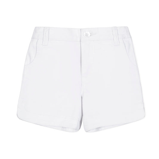 Girls Organic Stretch Chino Short