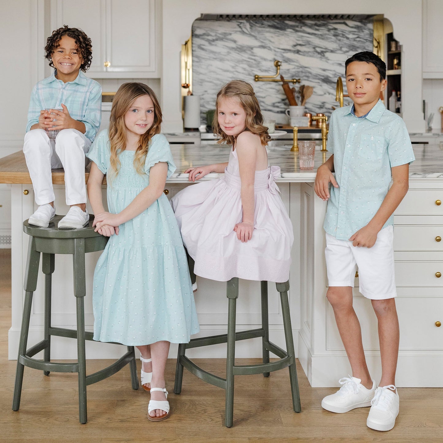Organic Girls Embroidered Special Sundress