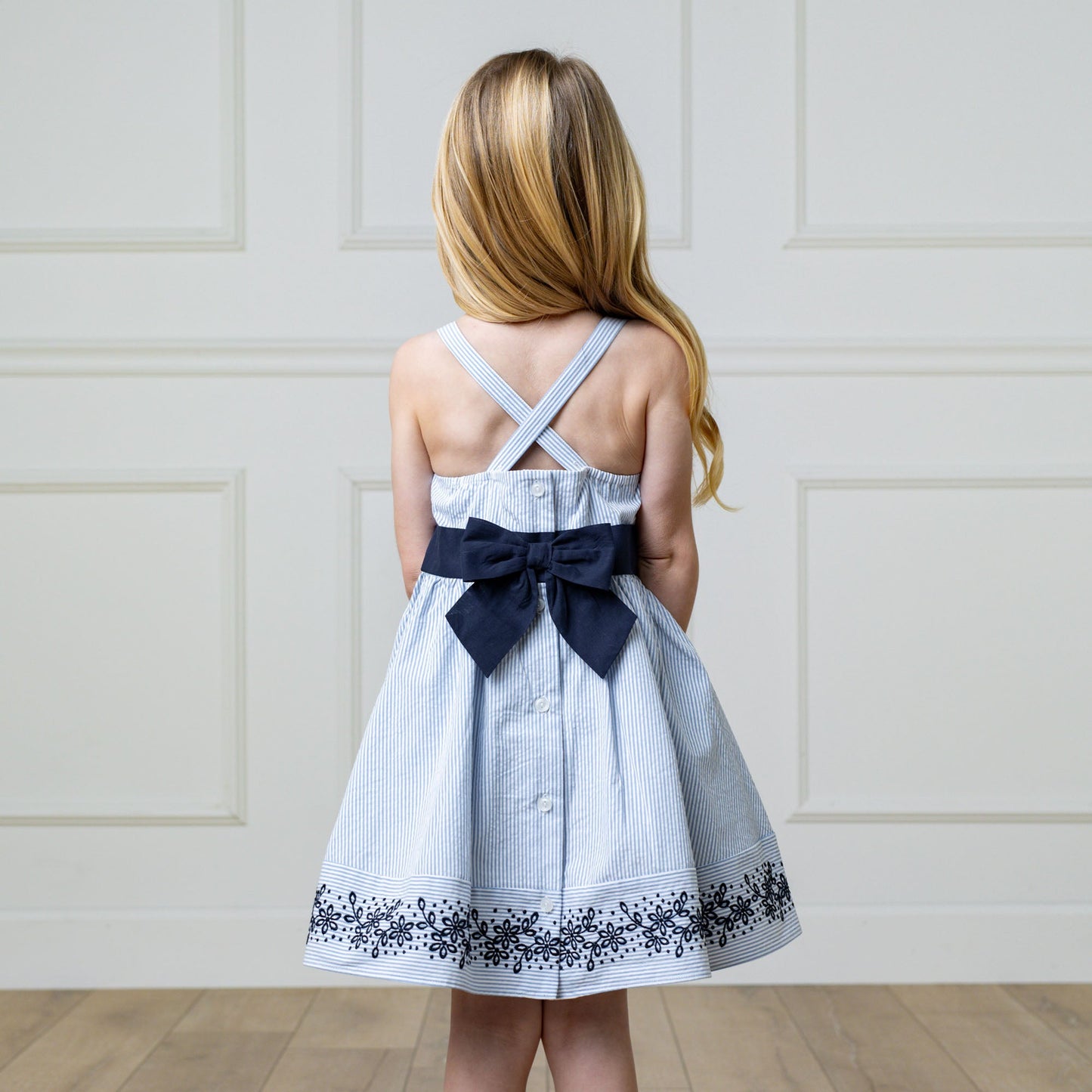 Organic Girls Embroidered Special Sundress