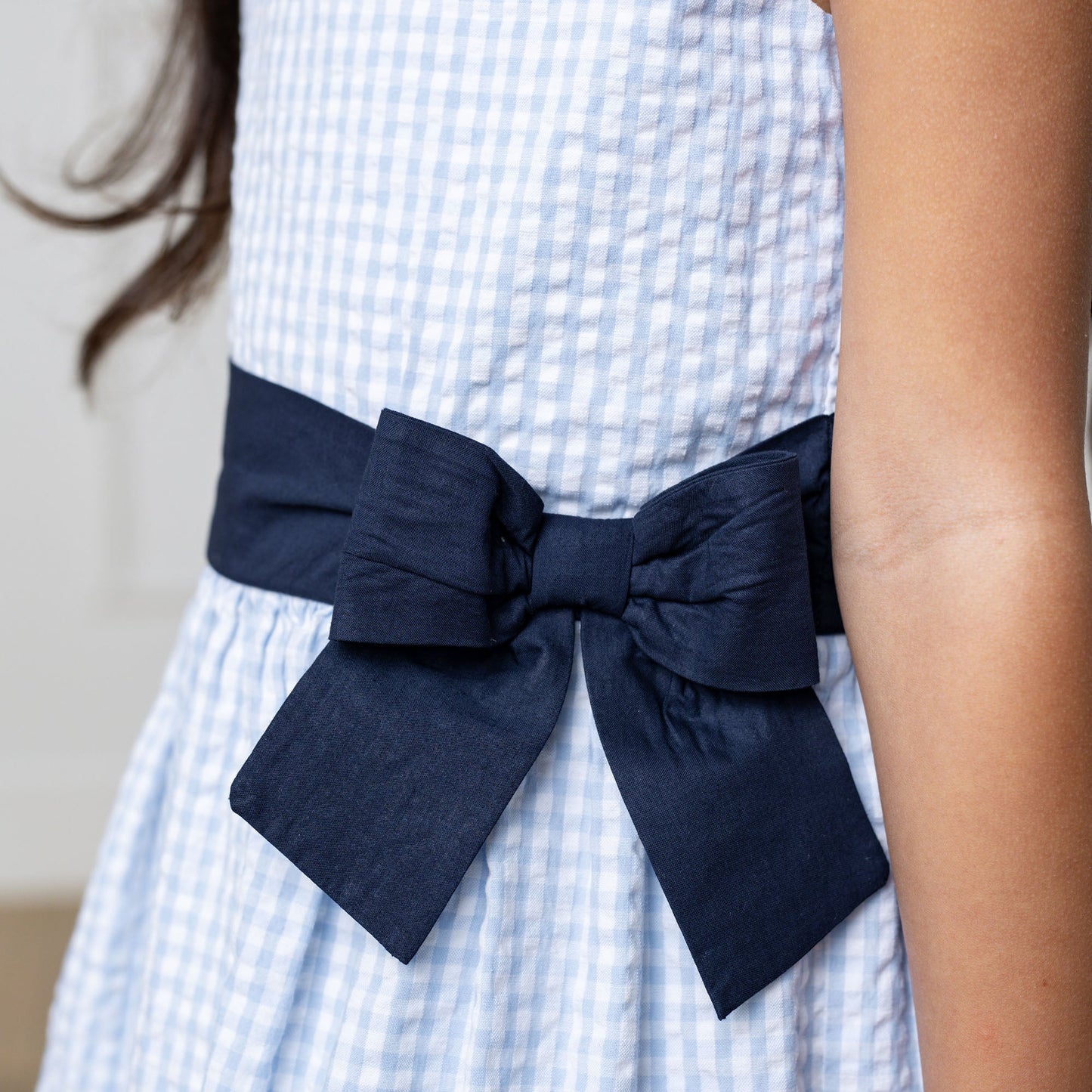 Girls Organic Cross Back Party Dress