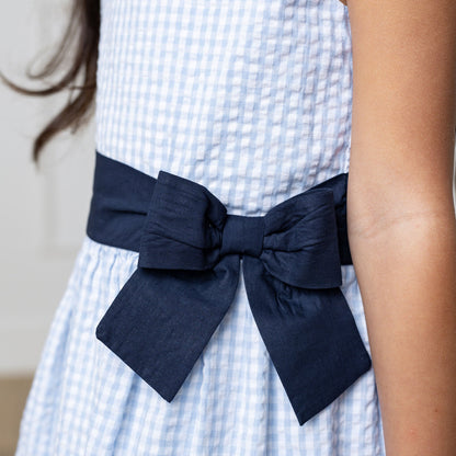 Girls Organic Cross Back Party Dress