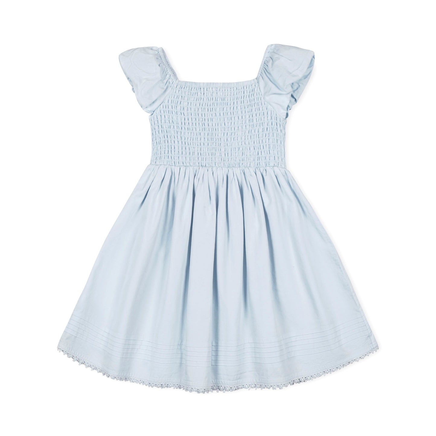 Organic Girls Sateen Flower Dress