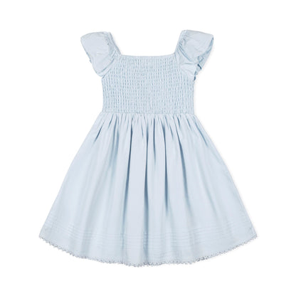 Organic Girls Sateen Flower Dress