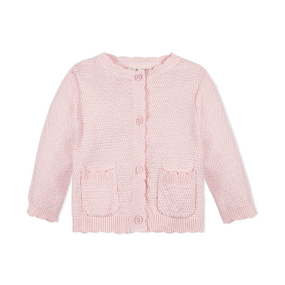 Organic Baby Girl Cardigan and Legging Set