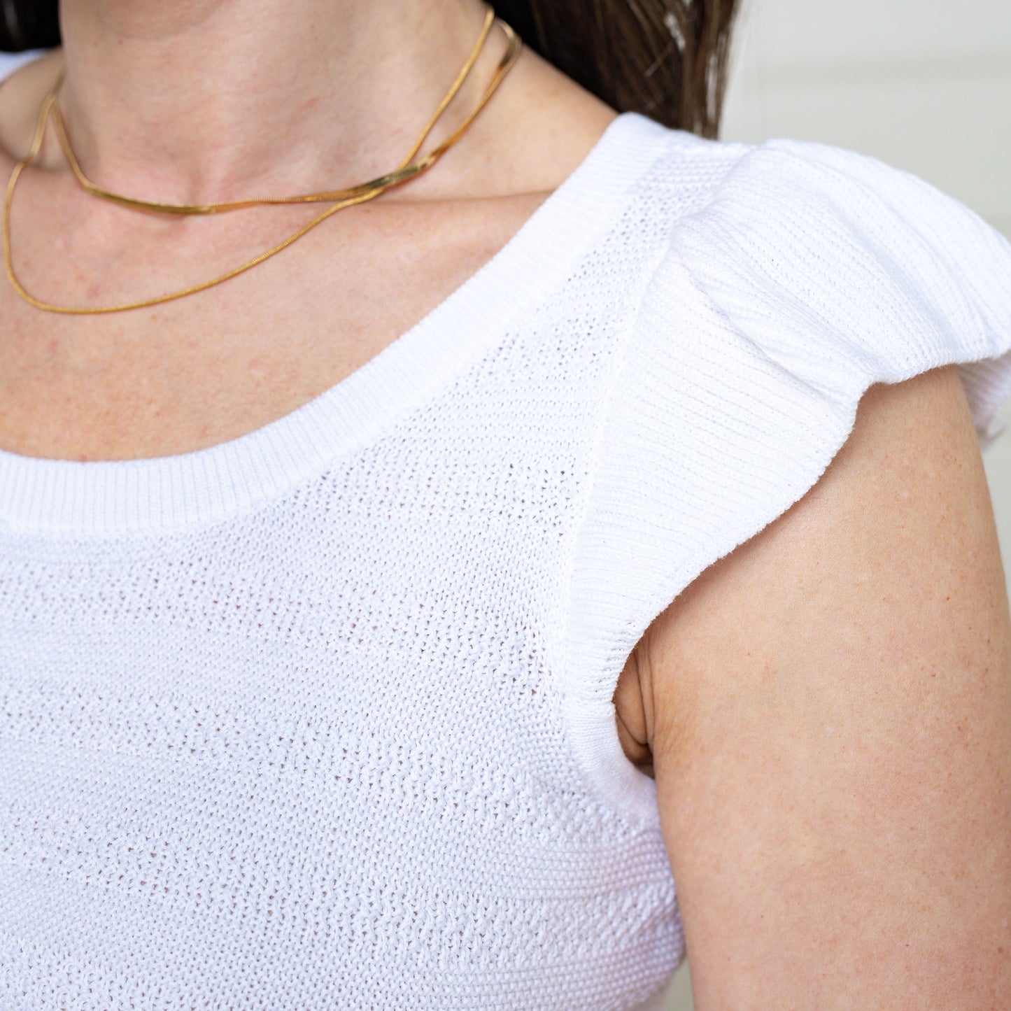 Women's Organic Peplum Sweater Top