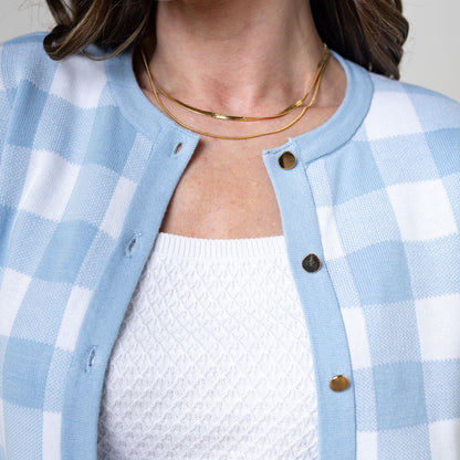 Women's Organic Tweed Sweater Cardigan