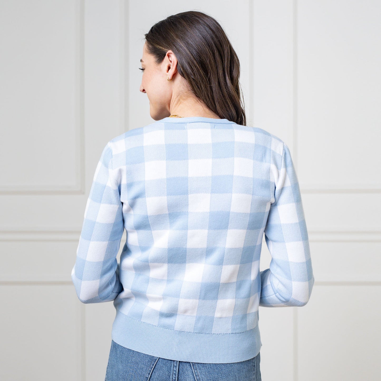 Women's Organic Tweed Sweater Cardigan