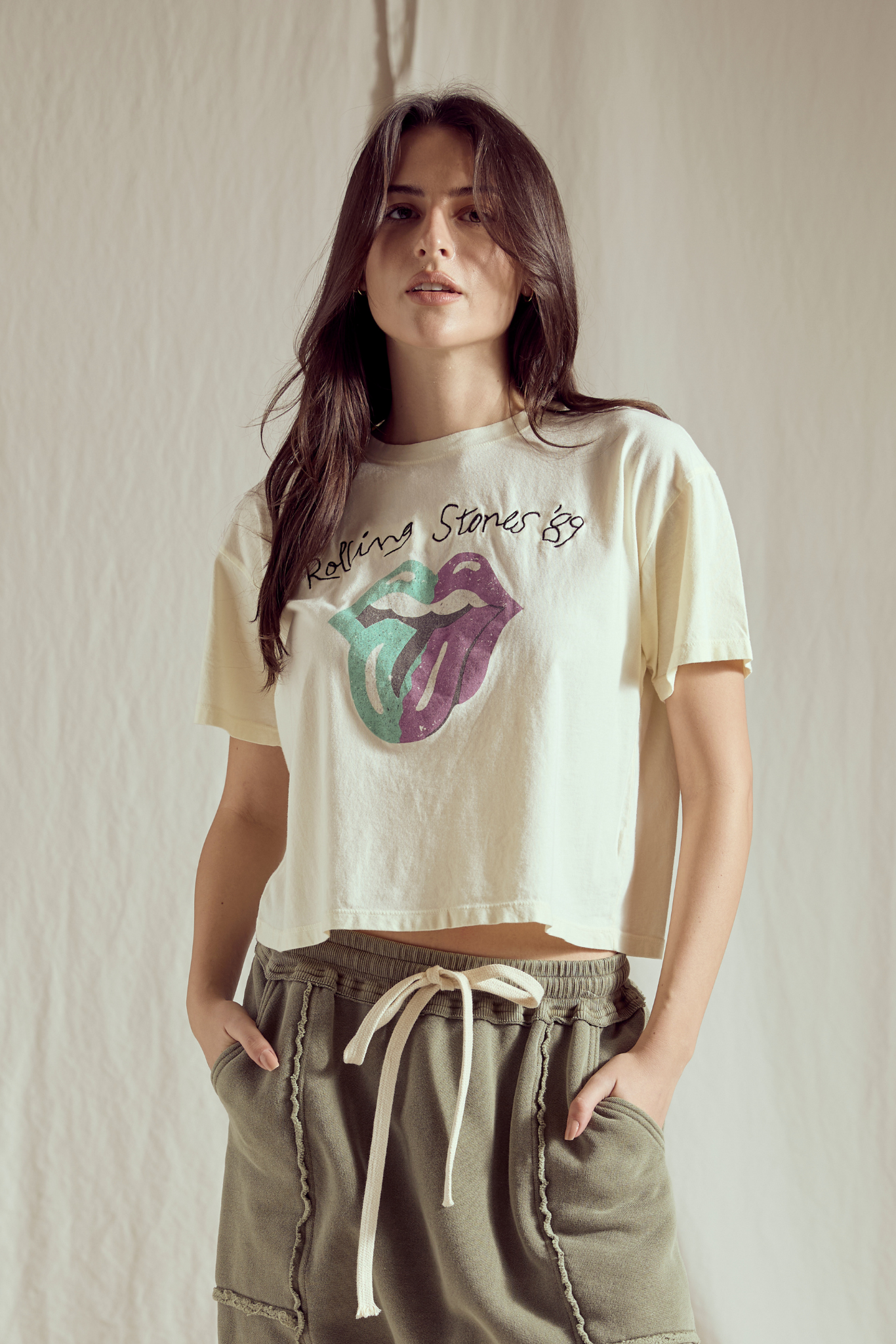 Women's Organic Rolling Stones One Hit Top