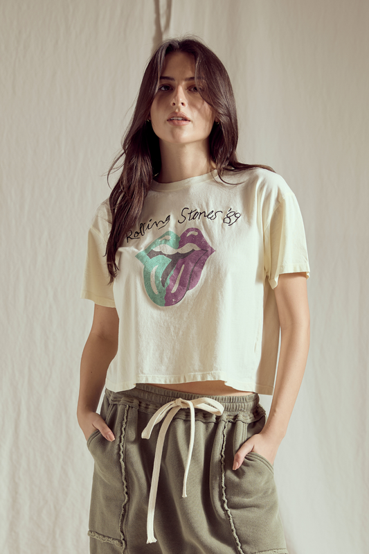 Women's Organic Rolling Stones One Hit Top