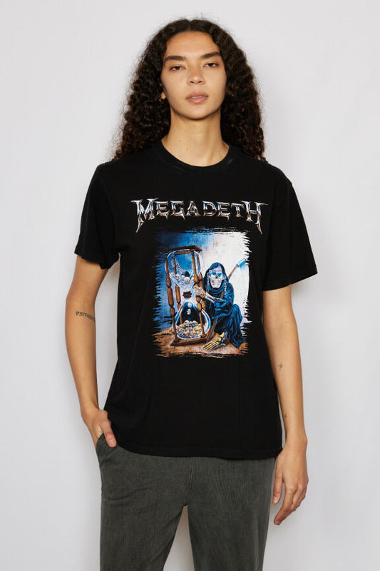 Adults Organic Megadeth Hourglass Tee