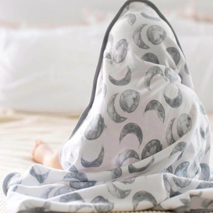 2 Pack Organic Knit Terry Towel Set - Hello Moon
