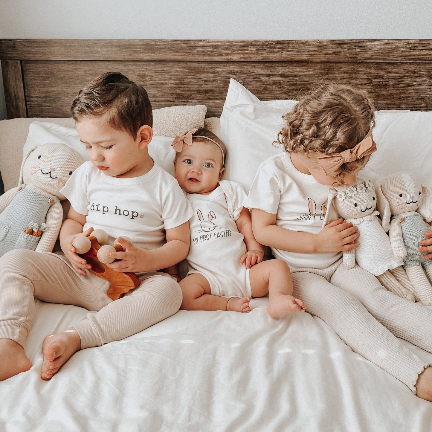 Organic Baby Graphic Bodysuit - My First Easter