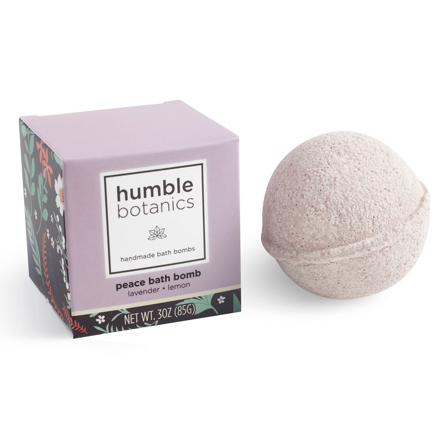 Peace Bath Bomb – Lavender, Lemon and Clay Relaxation