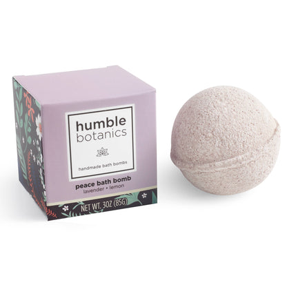 Peace Bath Bomb – Lavender, Lemon and Clay Relaxation