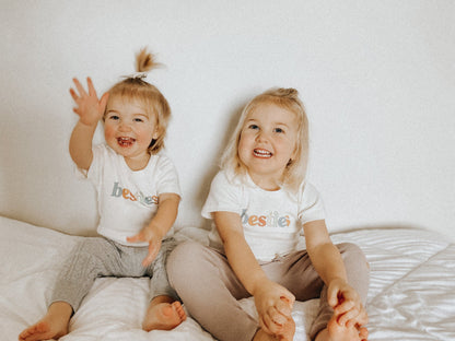 Organic Baby Graphic Bodysuit - Besties