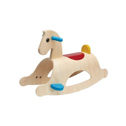 Wooden Palomino Rocking Horse
