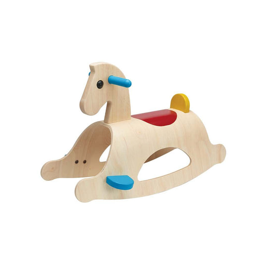Wooden Palomino Rocking Horse