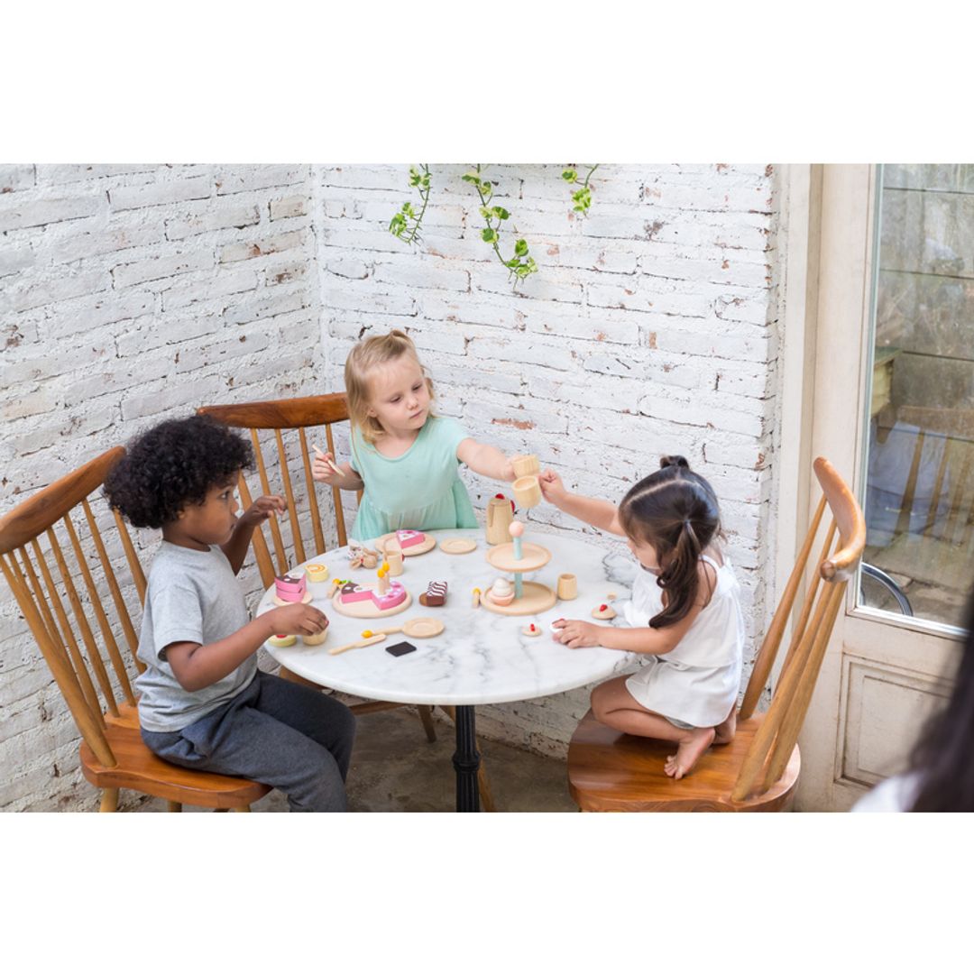 Wooden Toy Tea Setㅤ