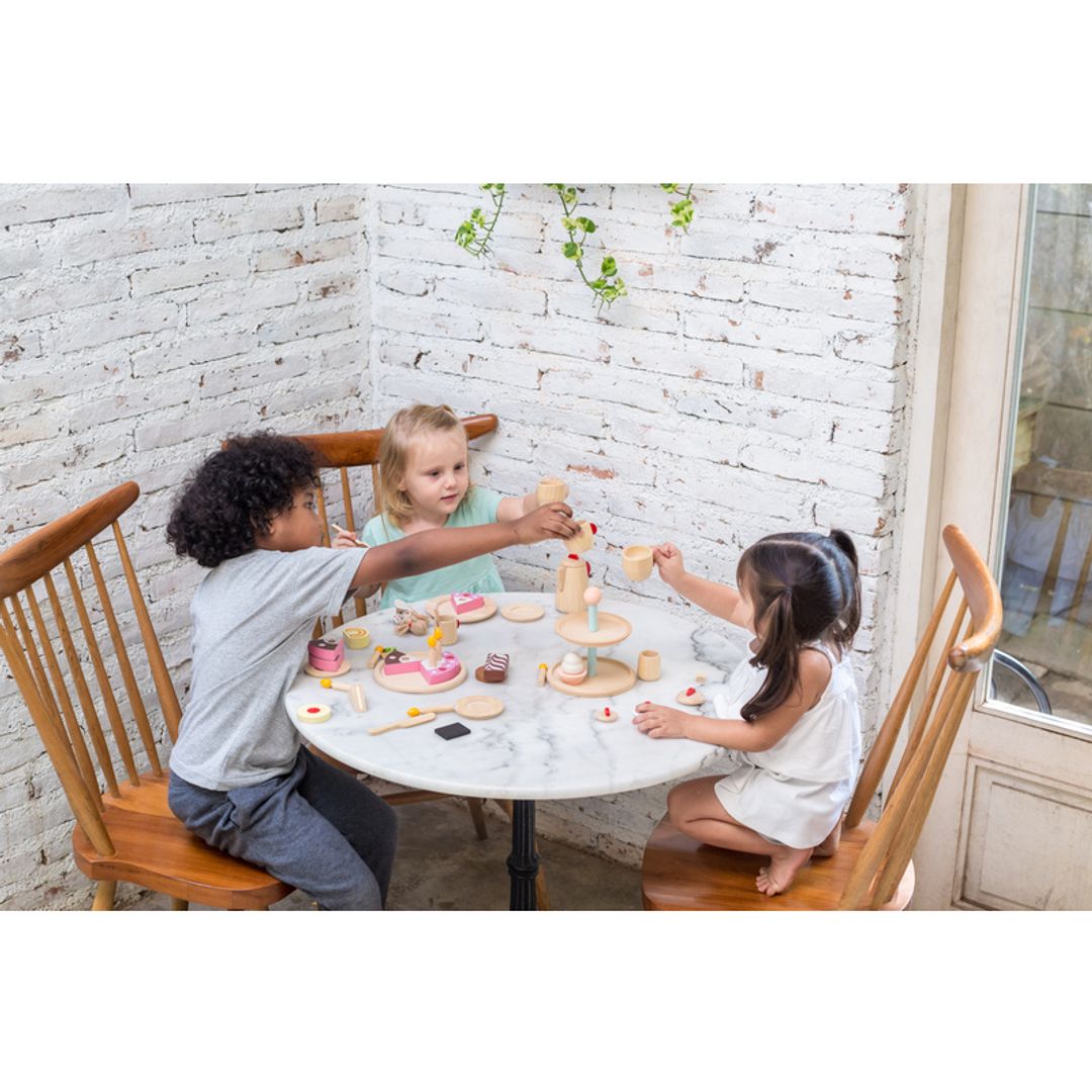 Wooden Toy Tea Setㅤ