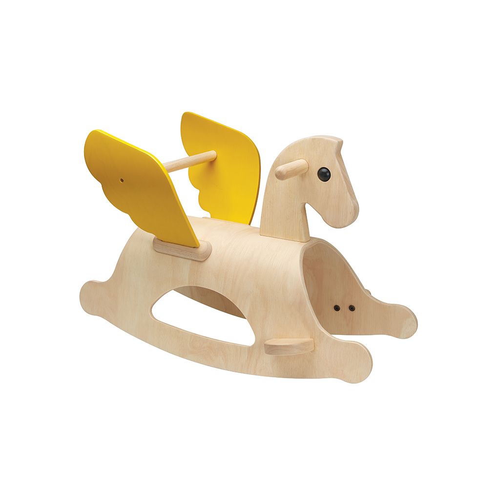 Wooden Rocking Horse Pegasus - Riding Toy