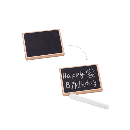 Wooden Birthday Cake Set