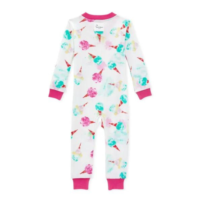 Cotton pajama romper on sale